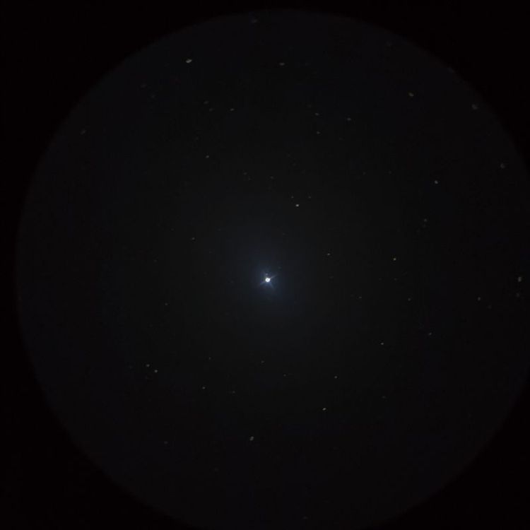 Aldhibah captured through a telescope eyepiece using a smartphone camera - Afocal Astrophotography