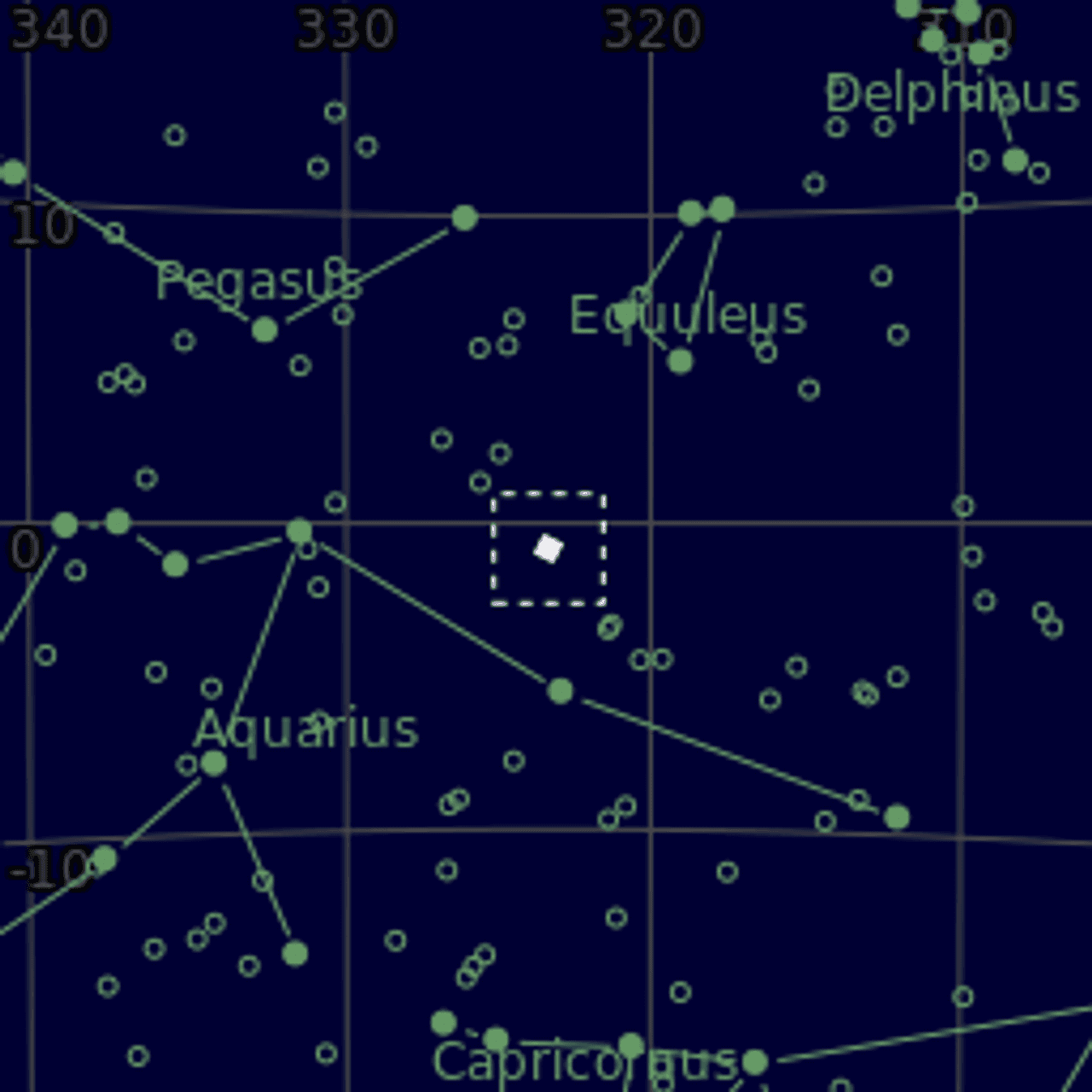 Star map of M2