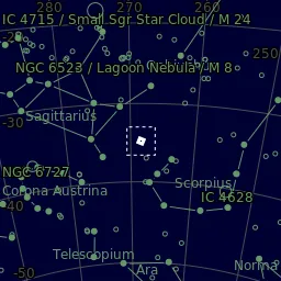 Star map of M7(data-nosnippet)