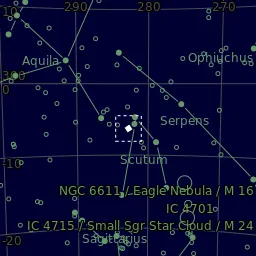 Star map of M11(data-nosnippet)