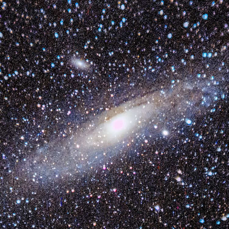 M31,32,110 captured through a telescope eyepiece using a smartphone camera - Afocal Astrophotography