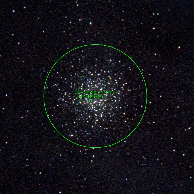 Annotation around M55