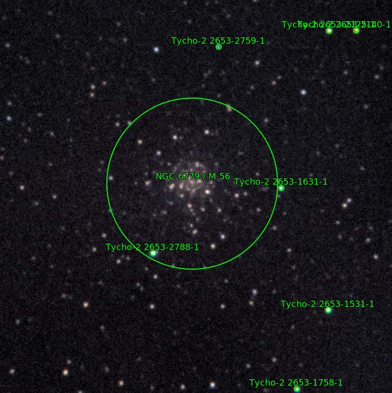 Annotation around M56