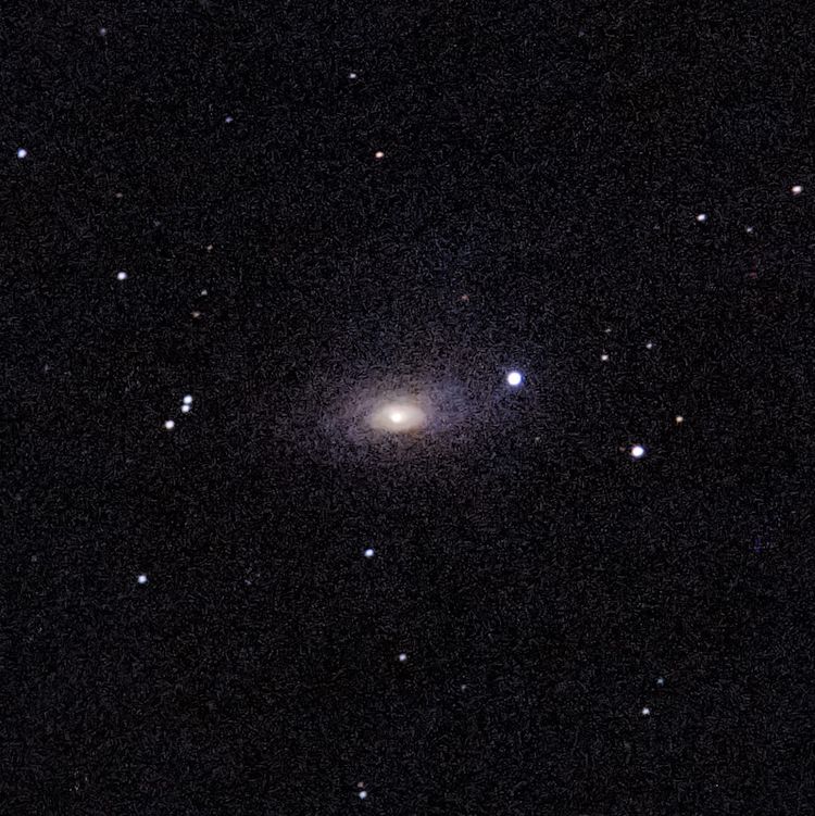 M63 captured through a telescope eyepiece using a smartphone camera - Afocal Astrophotography
