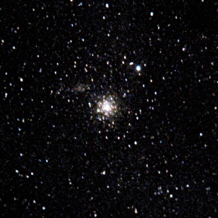 M69 captured through a telescope eyepiece using a smartphone camera - Afocal Astrophotography