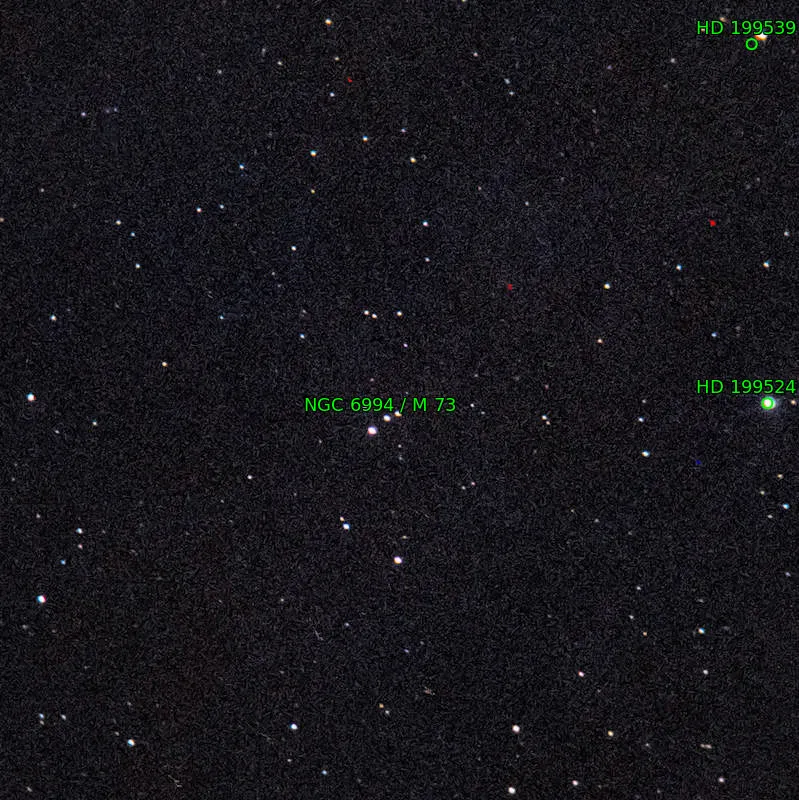 Annotation around M73