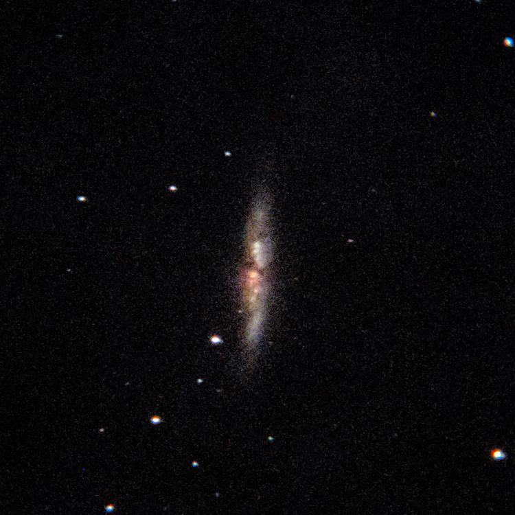 M82 captured through a telescope eyepiece using a smartphone camera - Afocal Astrophotography