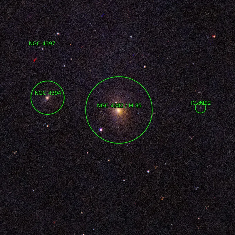 Annotation around M85
