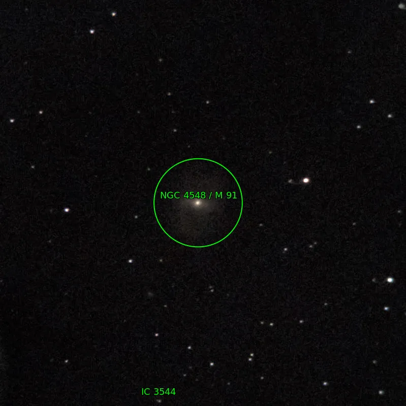 Annotation around M91