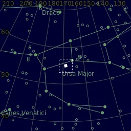 Star map of M97