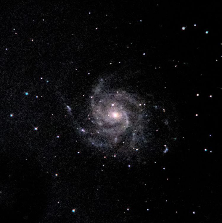 M101 captured through a telescope eyepiece using a smartphone camera - Afocal Astrophotography