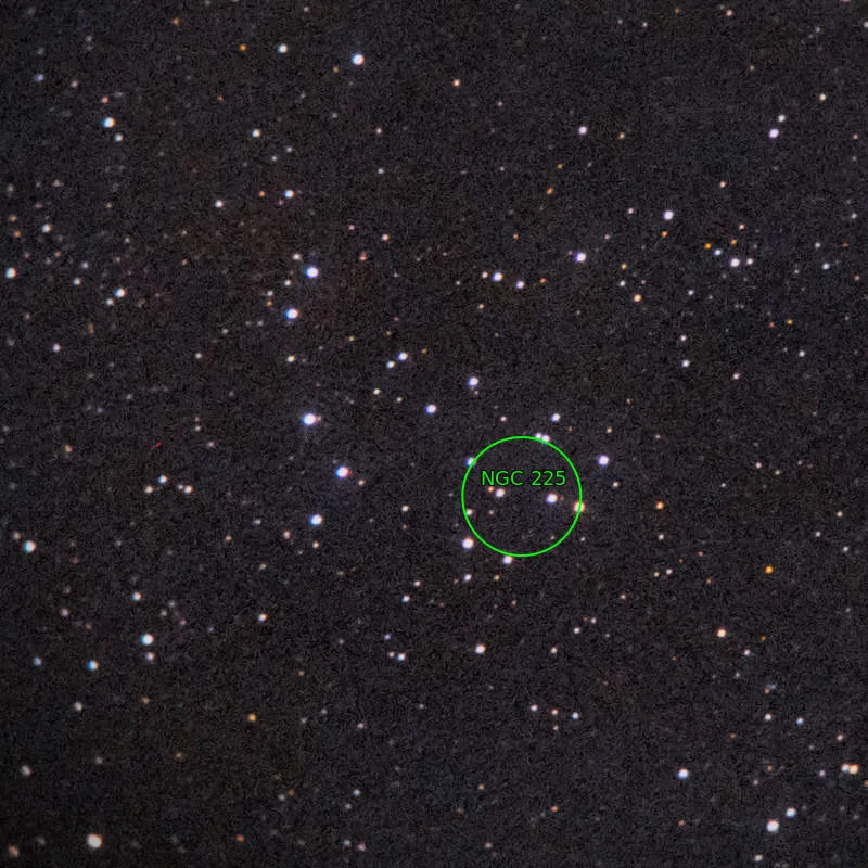 Annotation around NGC225