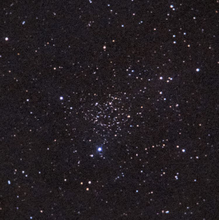 NGC1245 captured through a telescope eyepiece using a smartphone camera - Afocal Astrophotography