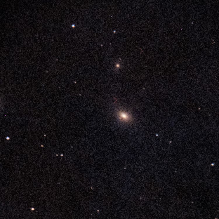 NGC1316 captured through a telescope eyepiece using a smartphone camera - Afocal Astrophotography