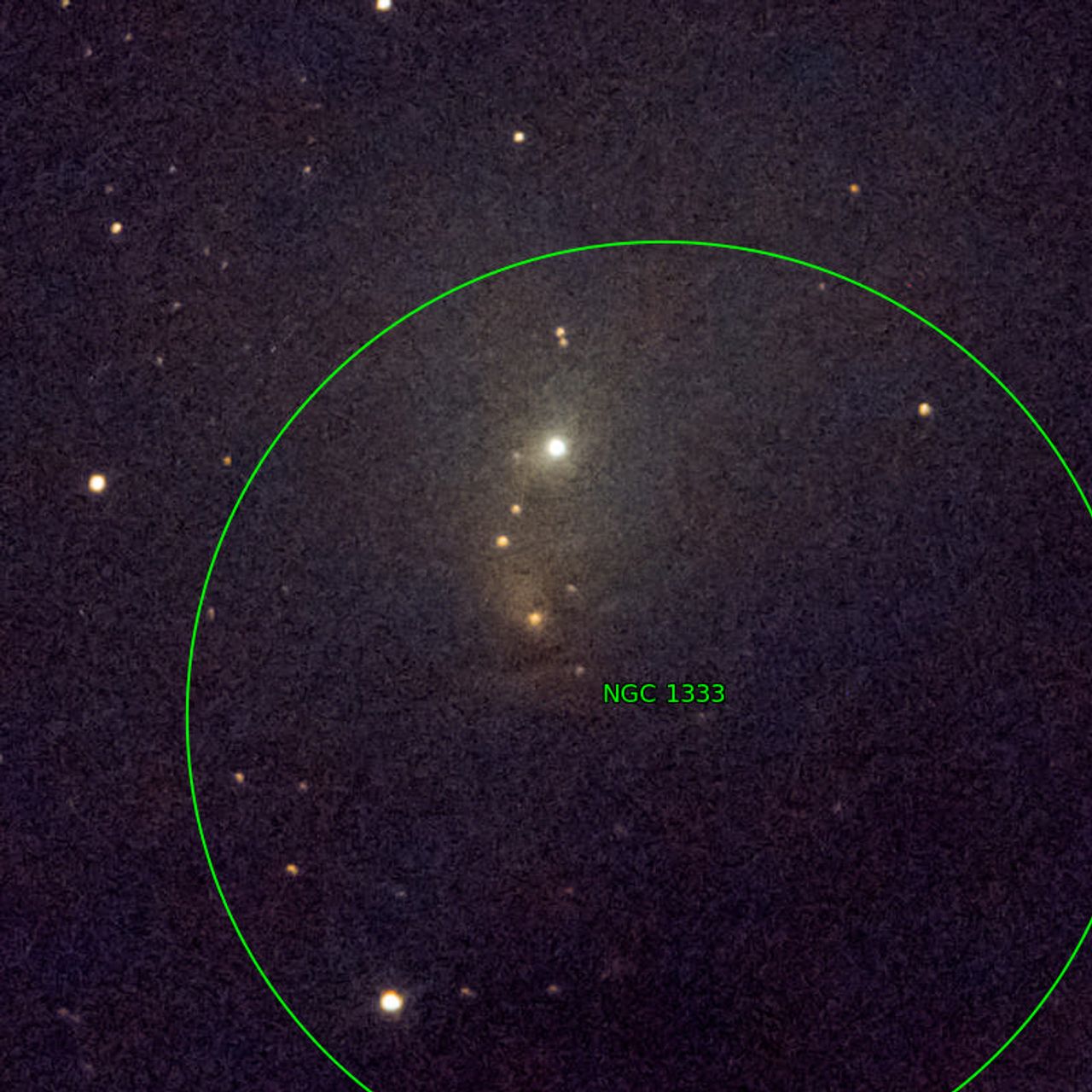 Annotation around NGC1333