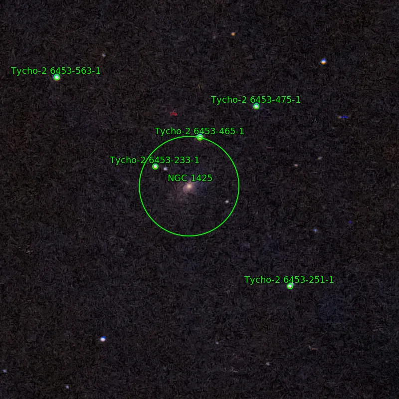 Annotation around NGC1425