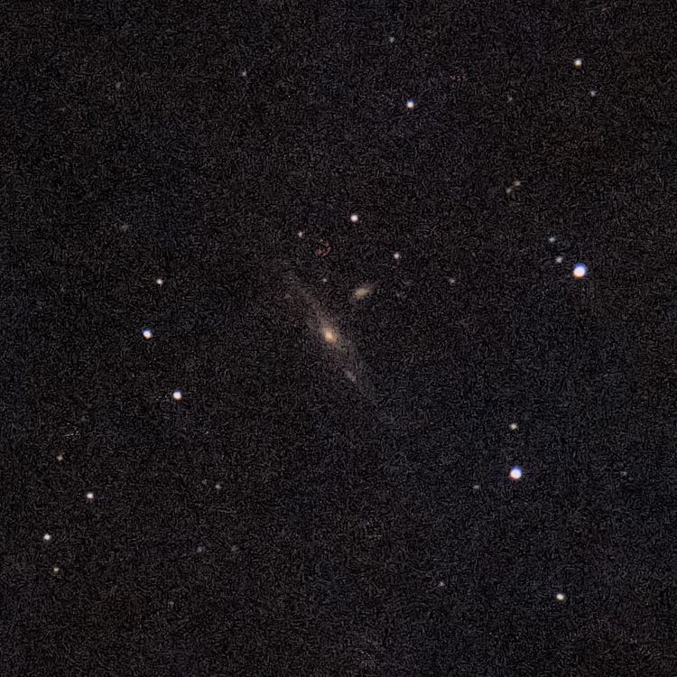 NGC1532 captured through a telescope eyepiece using a smartphone camera - Afocal Astrophotography
