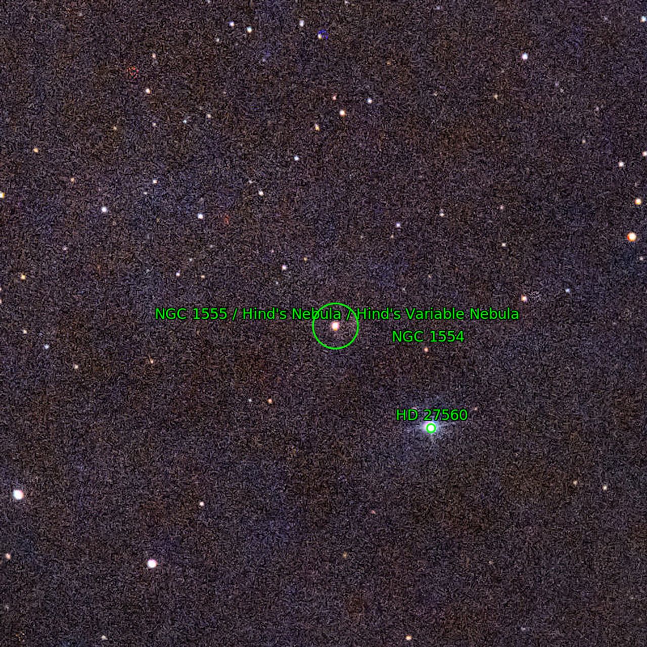 Annotation around NGC1555
