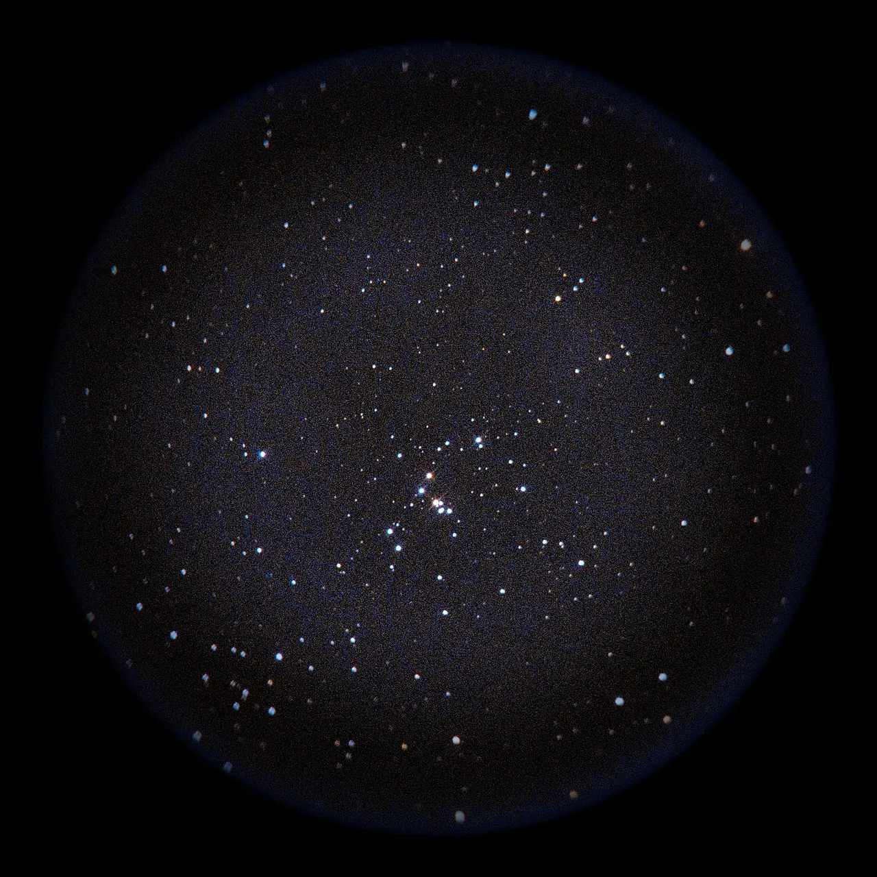 SAKURA🌸Kirschblüte撮影：スマホコリメート法によるNGC1662(License: AI Learnable)