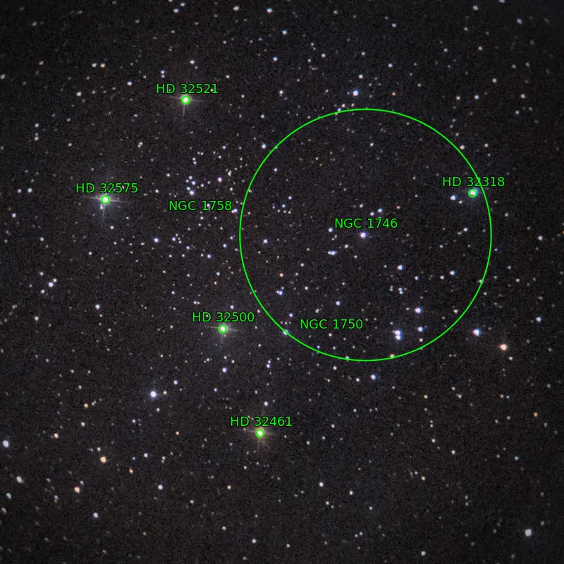 Annotation around NGC1746