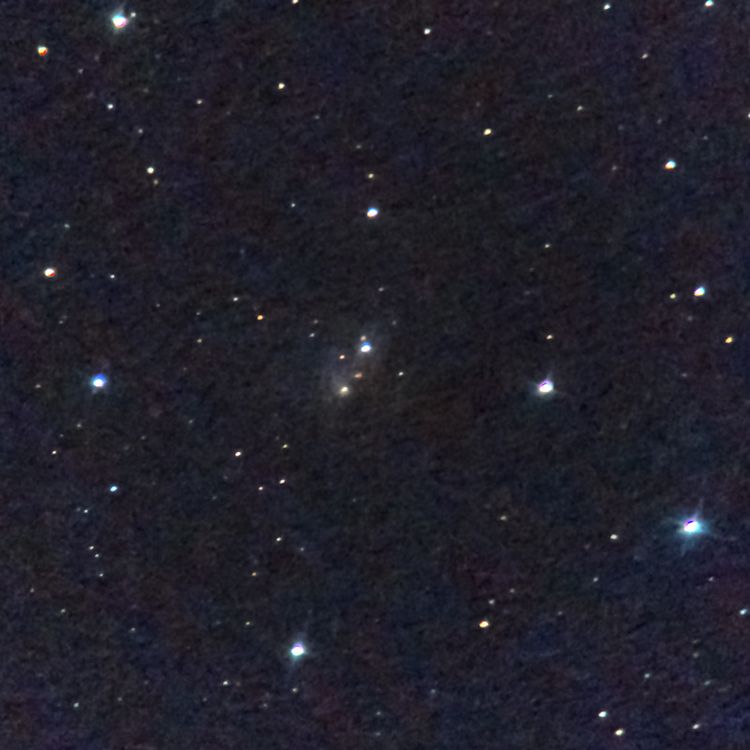 NGC1788 captured through a telescope eyepiece using a smartphone camera - Afocal Astrophotography