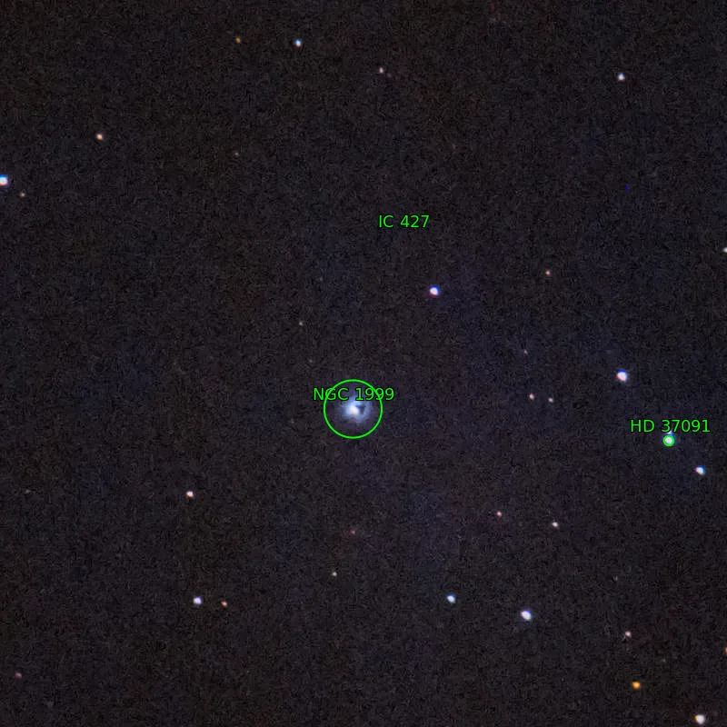 Annotation around NGC1999(data-nosnippet)