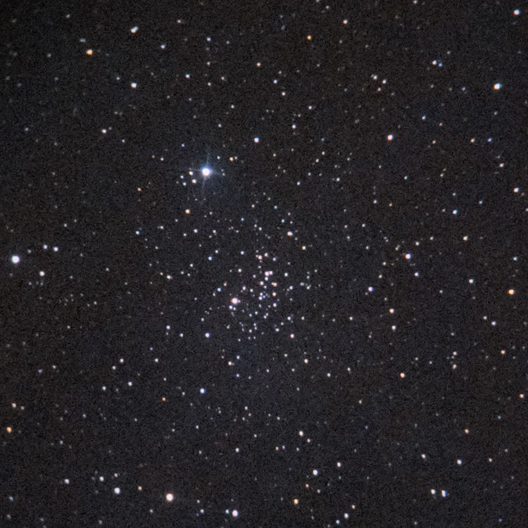 NGC2355 captured through a telescope eyepiece using a smartphone camera - Afocal Astrophotography