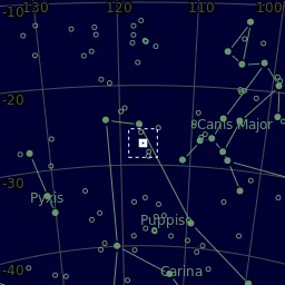 Star map of NGC2453_NGC2452