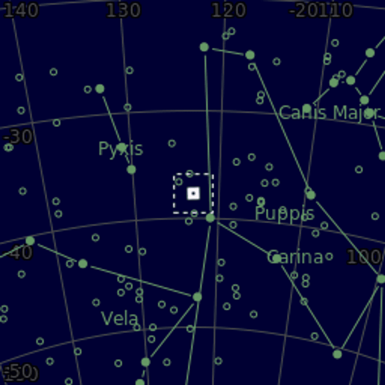 Star map of NGC2546