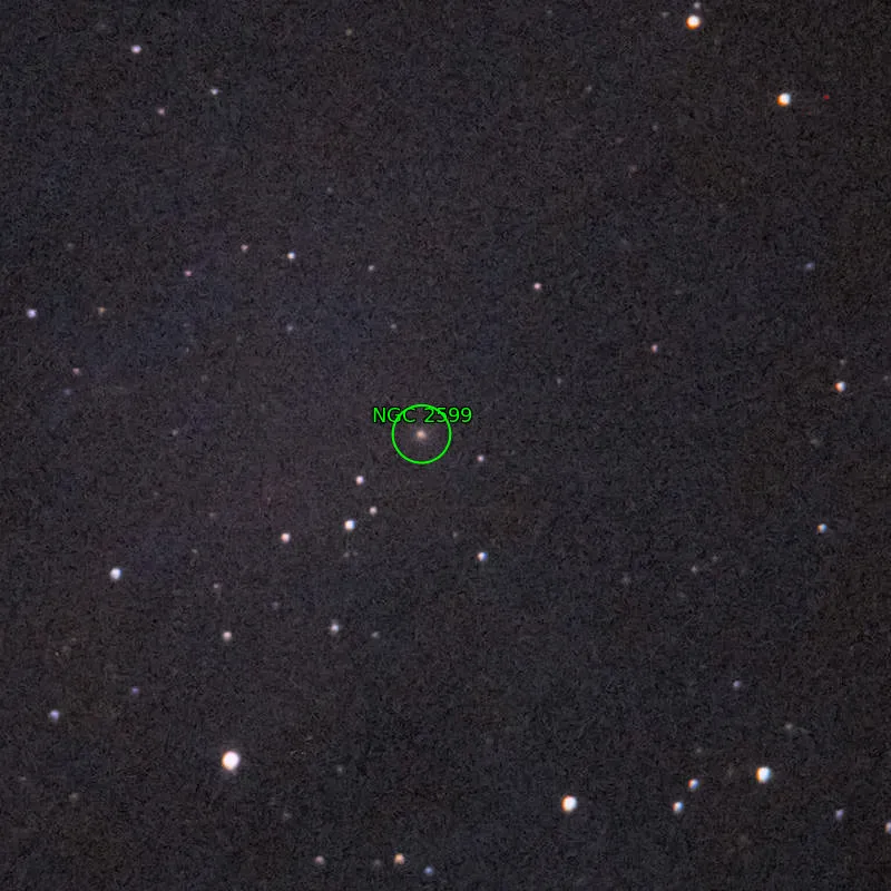Annotation around NGC2599