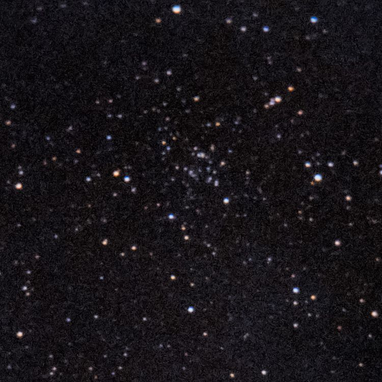 NGC2658 captured through a telescope eyepiece using a smartphone camera - Afocal Astrophotography
