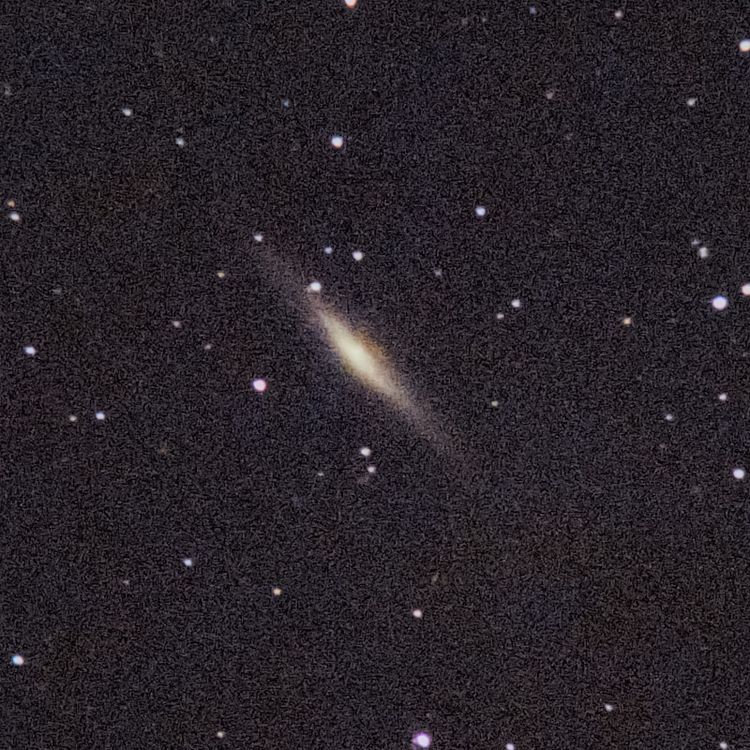 NGC2683 captured through a telescope eyepiece using a smartphone camera - Afocal Astrophotography
