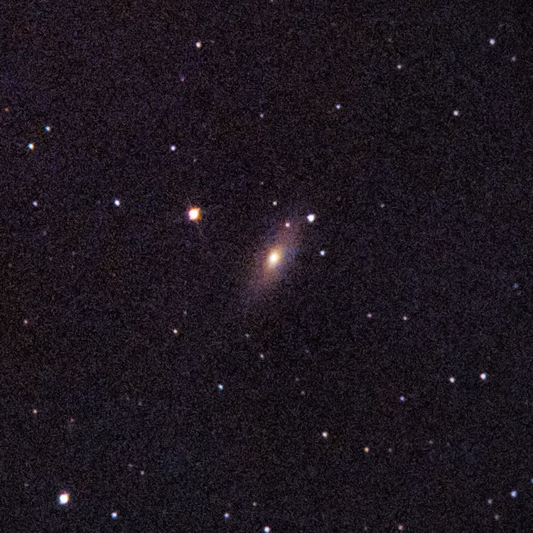 NGC2841 captured through a telescope eyepiece using a smartphone camera - Afocal Astrophotography