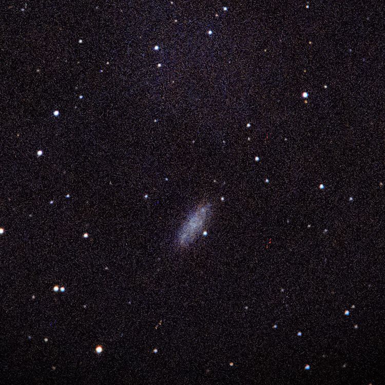 NGC2976 captured through a telescope eyepiece using a smartphone camera - Afocal Astrophotography