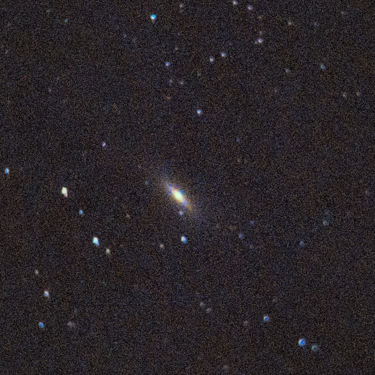 NGC3115 captured through a telescope eyepiece using a smartphone camera - Afocal Astrophotography