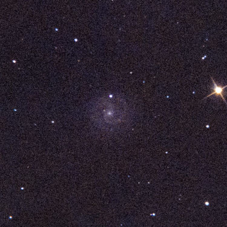 NGC3184 captured through a telescope eyepiece using a smartphone camera - Afocal Astrophotography