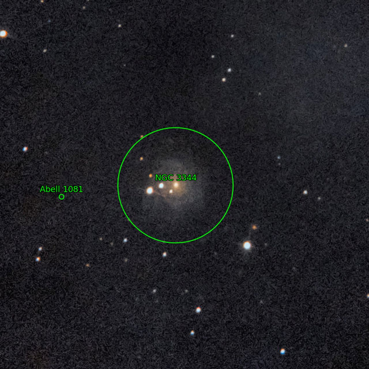 Annotation around NGC3344