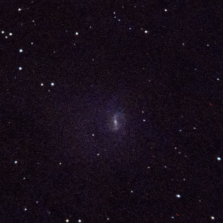 NGC3359 captured through a telescope eyepiece using a smartphone camera - Afocal Astrophotography