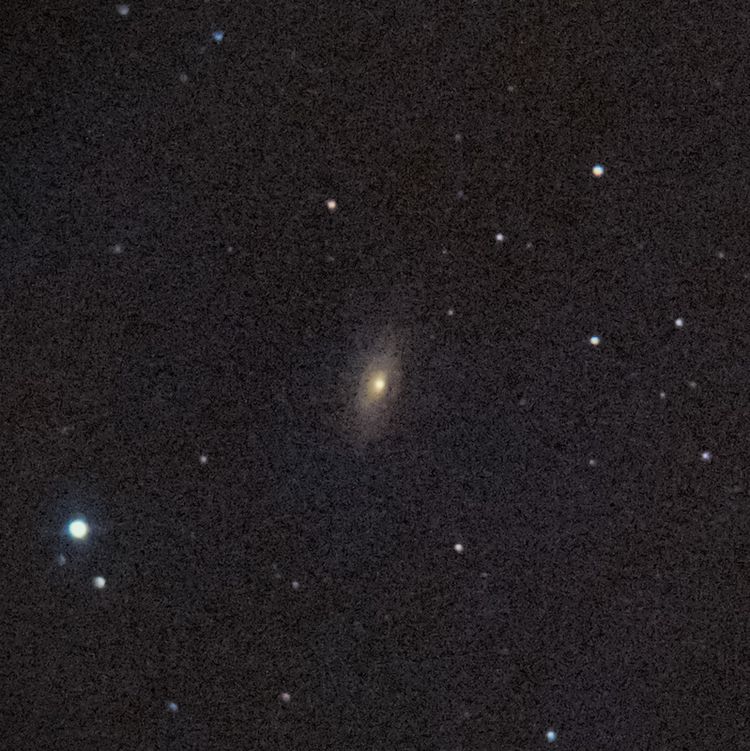NGC3521 captured through a telescope eyepiece using a smartphone camera - Afocal Astrophotography