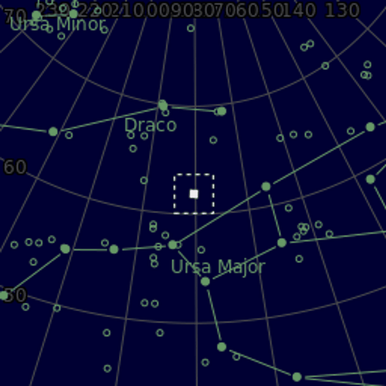 Star map of NGC4036