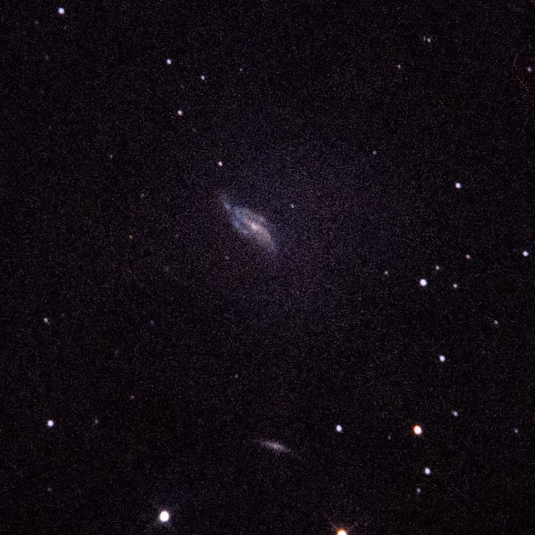 NGC4088 captured through a telescope eyepiece using a smartphone camera - Afocal Astrophotography