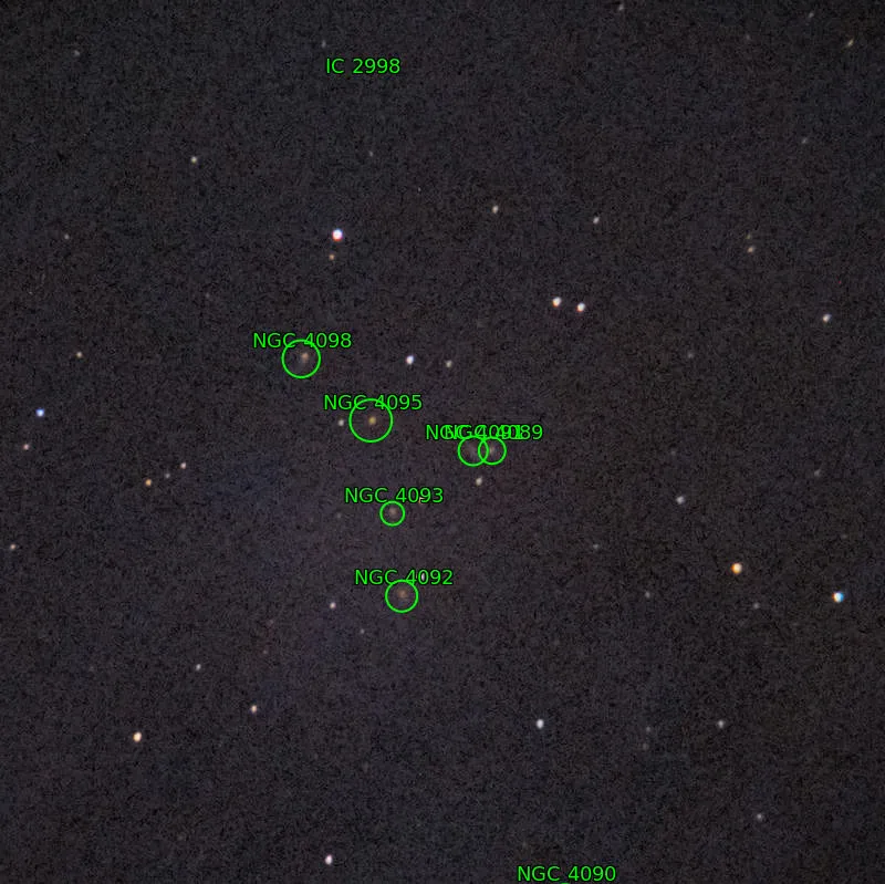 Annotation around NGC4092
