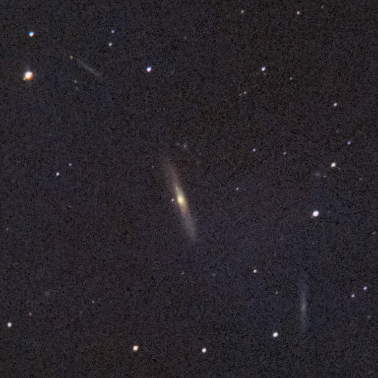 NGC4216 captured through a telescope eyepiece using a smartphone camera - Afocal Astrophotography