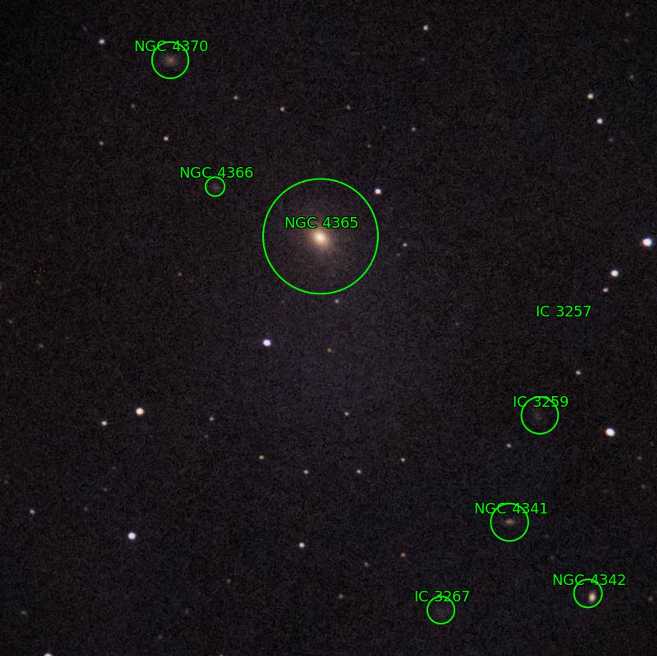 Annotation around NGC4365