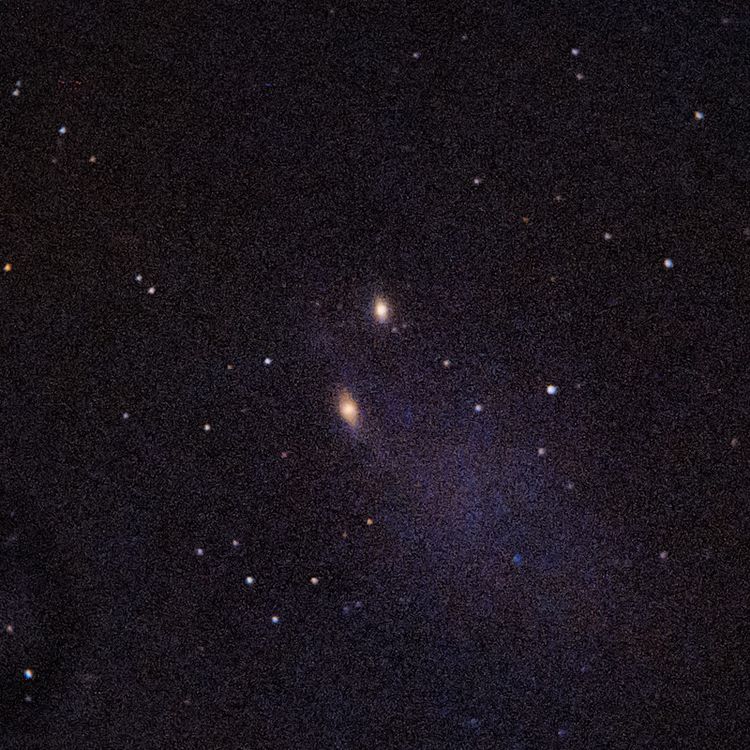 NGC4438 captured through a telescope eyepiece using a smartphone camera - Afocal Astrophotography
