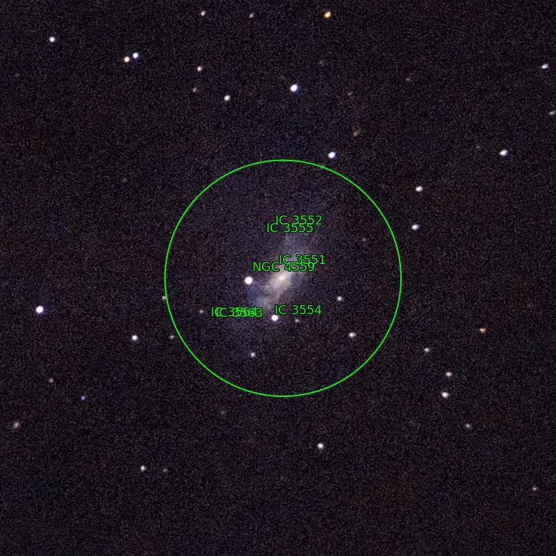Annotation around NGC4559