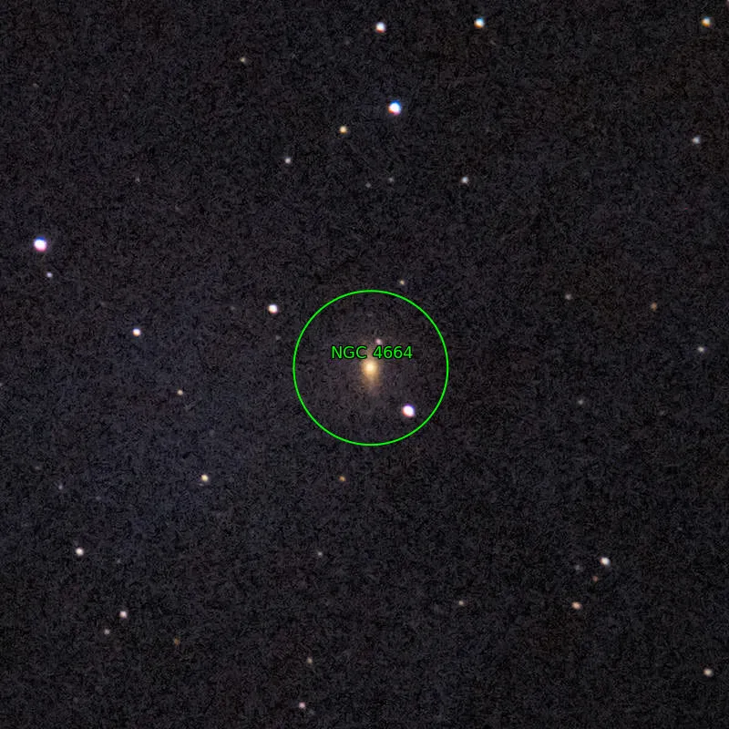 Annotation around NGC4664