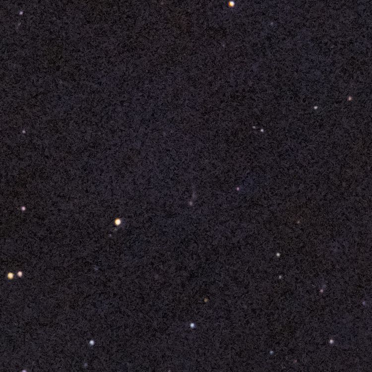 NGC4676AB captured through a telescope eyepiece using a smartphone camera - Afocal Astrophotography
