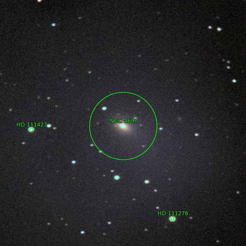 Annotation around NGC4697