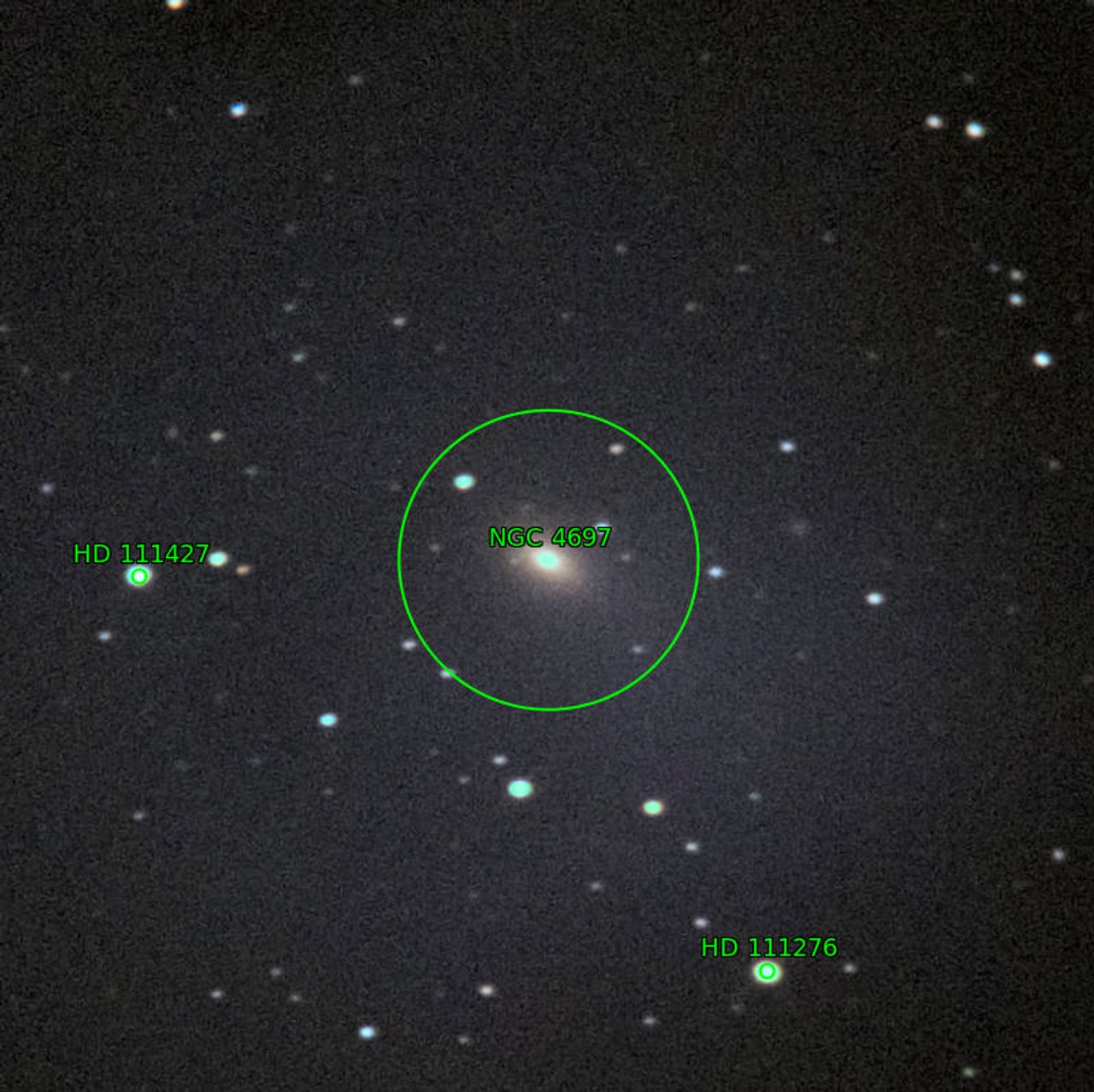 Annotation around NGC4697